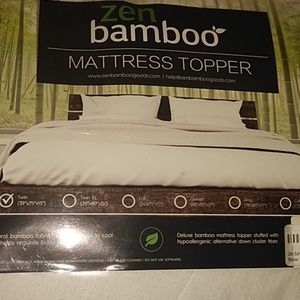 Twin size (39×75×15) mattress topper